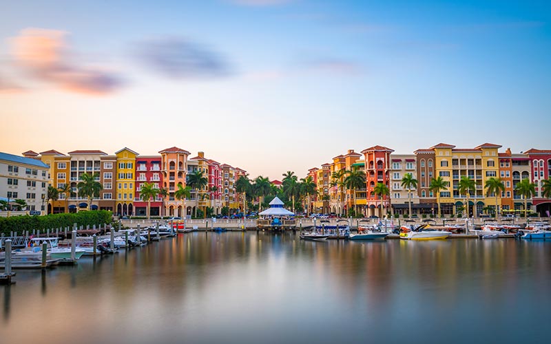 Marina in Naples, Florida