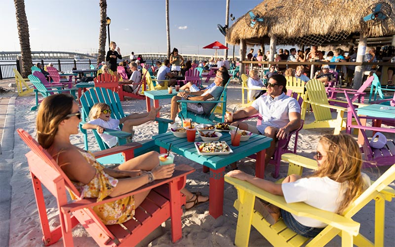 Waterfront dining in Punta Gorda Florida